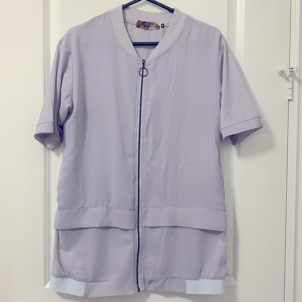 Lilac Jacket with Netting